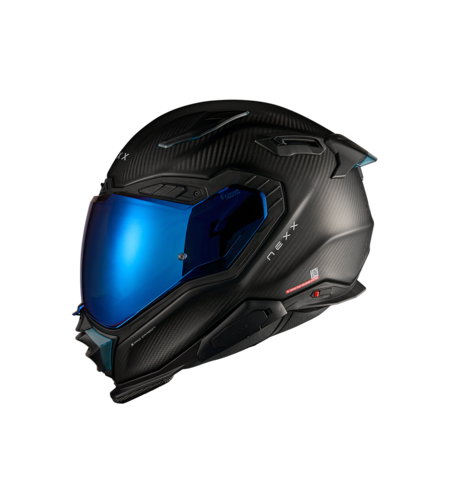 Каска NEXX X.WST3 ZERO PRO CARBON BLUE MATT