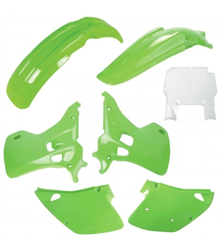 Комплект пластмаси POLISPORT Standard Plastic Kit Kawasaki 125/250 (1992) ОЕМ