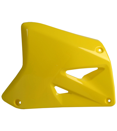 Пластмасови капаци за радиатор Polisport Suzuki RM125 / 250 - 2001-08 Yellow OEM Color