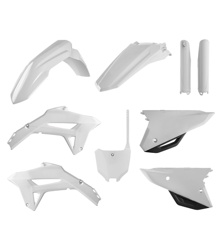 Пластмасов MX Full кит Polisport за Honda CRF450R - 2021 White