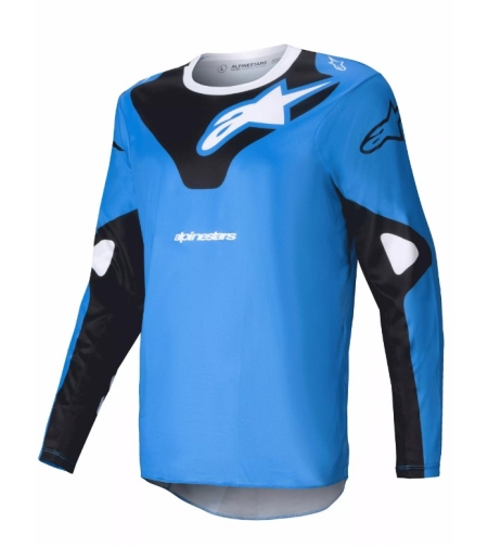 Мотокрос джърси Alpinestars RACER VEIL BLUE/BLACK