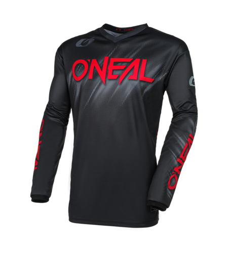Мотокрос блуза O`NEAL ELEMENT VOLTAGE BLACK/RED