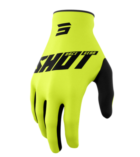 Мотокрос ръкавици SHOT Burst Neon Yellow