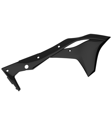 Пластмасови капаци за радиатор Polisport Kawasaki KX250F - 2017-21 Black