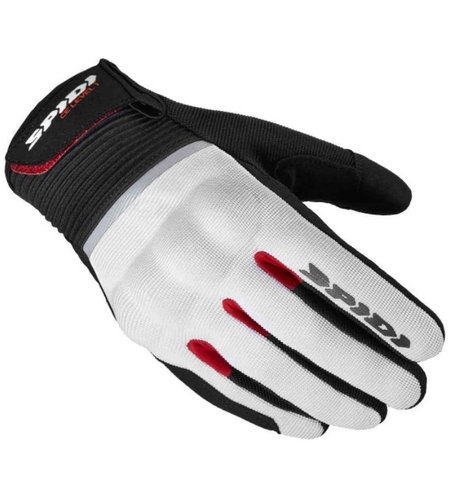 Текстилни мото ръкавици SPIDI FLASH CE RED