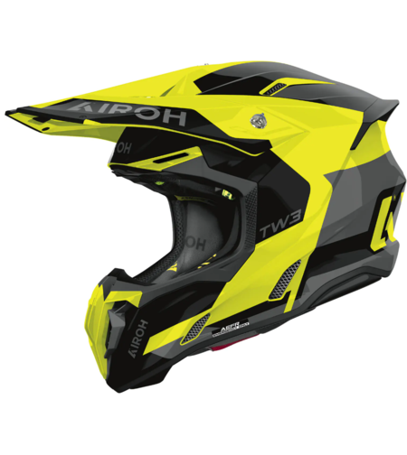 Мотокрос каска AIROH TWIST 3 FANCY YELLOW GLOSS