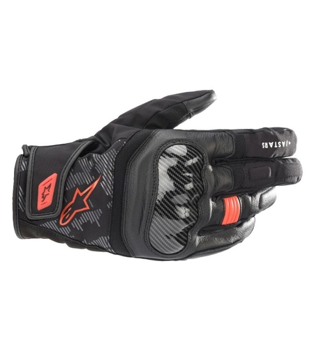 Мото ръкавици ALPINESTARS SMX-Z DRYSTAR BLACK/FLUO RED