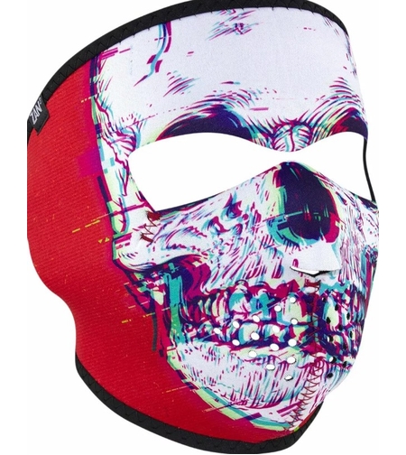 Маска за лице GLITCH SKULL