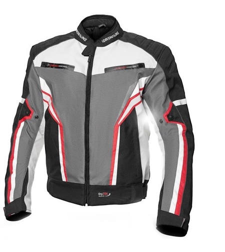 Текстилно мото яке ADRENALINE SOLA 2.0 BLACK/GREY/RED