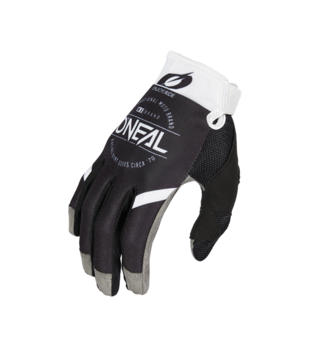 Мотокрос ръкавици O'NEAL MAYHEM BRAND V.23 BLACK/WHITE
