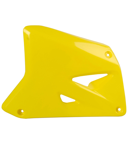 Пластмасови капаци за радиатор Polisport Suzuki RM85 - 2002-21 Yellow OEM Color