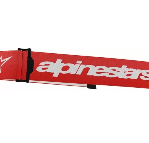 Ластик за мотокрос очила ALPINESTARS SUPERTECH RED/WHT