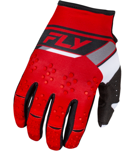 Мотокрос ръкавици FLY RACING Kinetic Prix- Red/Grey/White