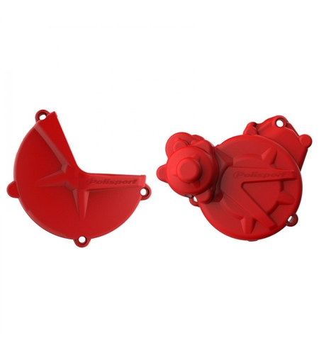 Комплект предпазители за двигател GAS GAS EC250/300,XC250/300 17-2020 RED