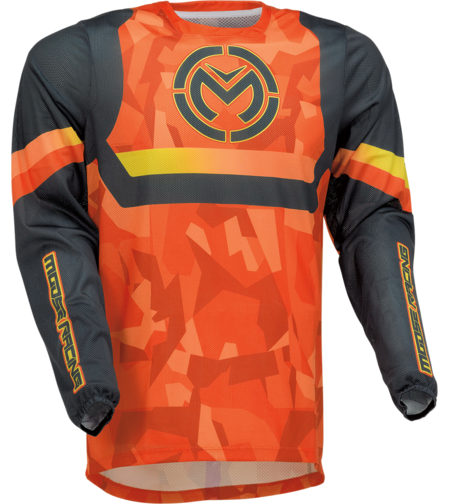 Мотокрос блуза MOOSE RACING SAHARA ORANGE/BLACK