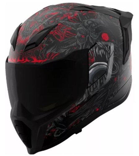 Каска ICON Ultraflite Misanthrope MIPS® BK