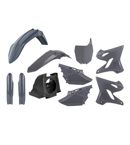 Пластмасов MX Full кит Polisport за Yamaha YZ125/250 - 2021 Black