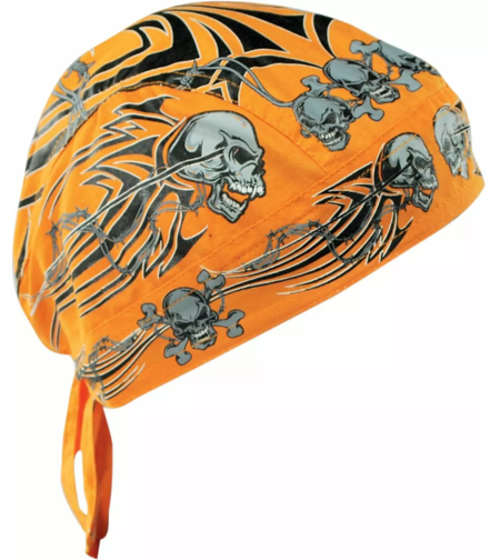 Кърпа за глава FLYDANNA ORNG TRIBAL SKUL