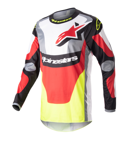 Мотокрос джърси ALPINESTARS F-AGENT RED/YLW