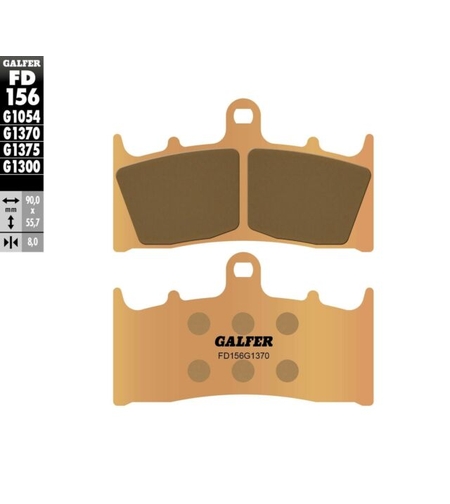Предни мото накладки Galfer SINTERED COMPOUND FD156G1370