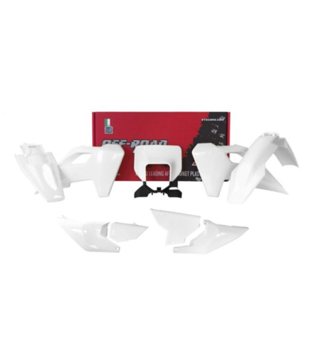 Комплект пластмаси RACETECH Plastic Kit 7 pcs Husqvarna FC 250/450 22-23 (White)