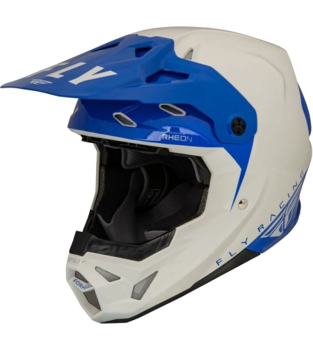 Мотокрос каска FLY RACING Formula CP Slant- Grey/Blue