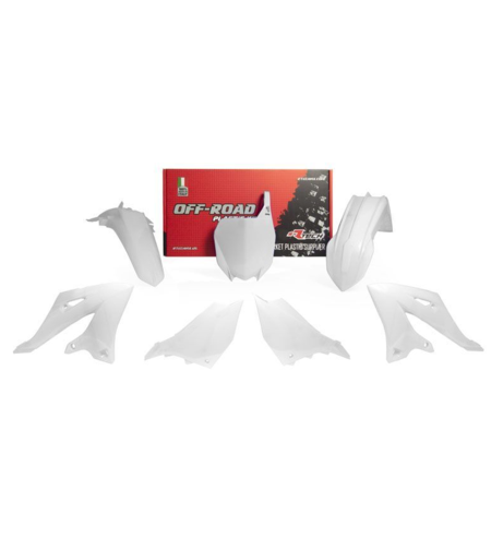 Комплект пластмаси RACETECH Plastic Kit - Yamaha YZ125/250 22-25 (White)