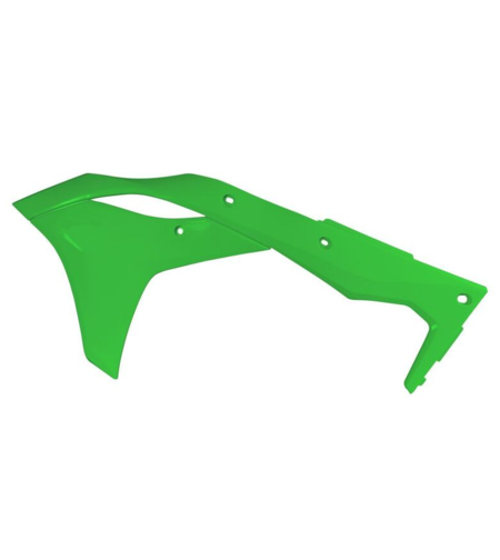 Пластмасови капаци за радиатор RACETECH Radiator Covers Green Kawasaki KX250F 17-19