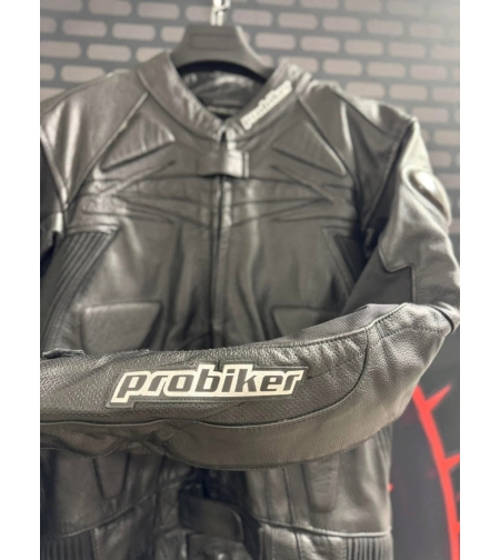 Кожен мото екип Probiker PRX-4 номер 54-XL на две части