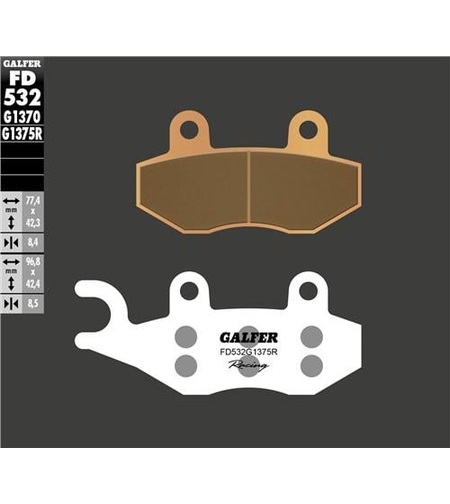 Предни мото накладки Galfer SINTERED RACING COMPOUND FD325G1375R