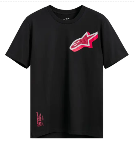 Мото тениска ALPINESTARS SS CSF SHADED BLACK