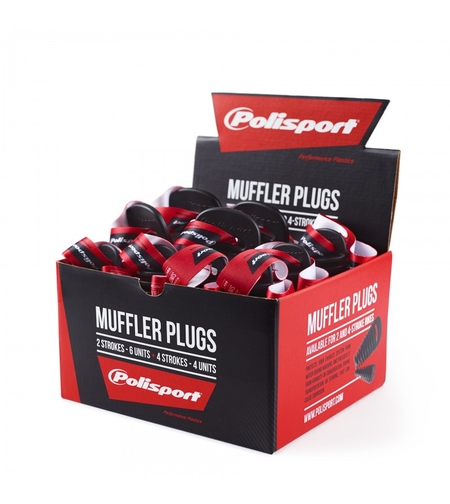 Комплект тапи за ауспух 2/4 тактов POLISPORT