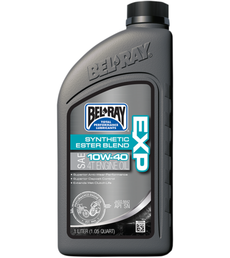 Масло BEL-RAY EXP Synthetic Ester Blend 4T 10W-40 1L