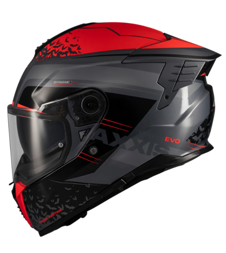 Каска AXXIS HAWK EVO SV DARK JUSTICE C4 MATT