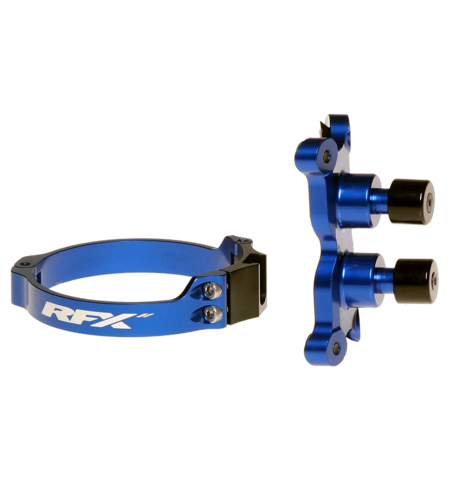 Holeshot система RFX Pro Series 2 L/Control Dual Button BLUE Honda/Kaw/Suzuki