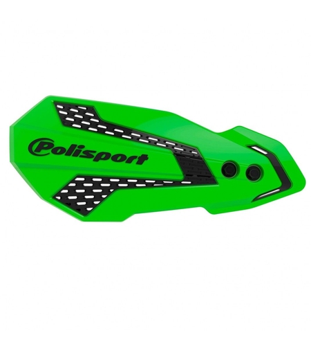Предпазител за кормило POLISPORT MX FLOW KAWASAKI/SUZUKI GREEN/BLACK