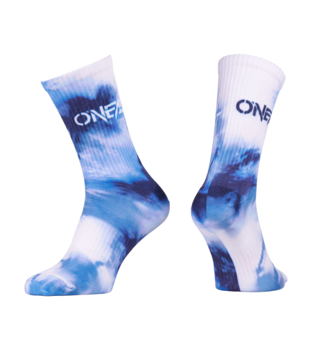 Вело чорапи O'NEAL MTB PERFORMANCE TWIST BLUE/WHITE V.26