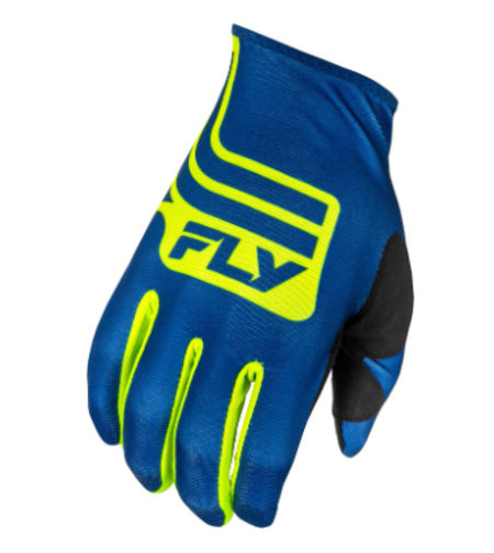 Мотокрос ръкавици FLY RACING Lite L.E. Lancer - Navy/Hi-Vis