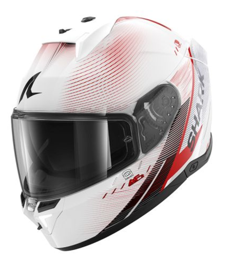 Каска SHARK SKWAL i3  SPEED-TECH BLACK/RED/WHITE