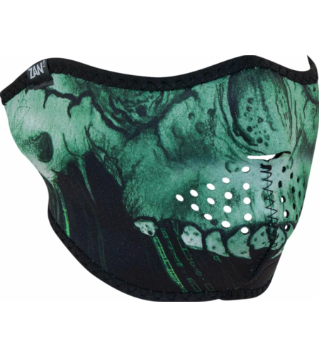 Маска за лице HALF CYBER SKULL