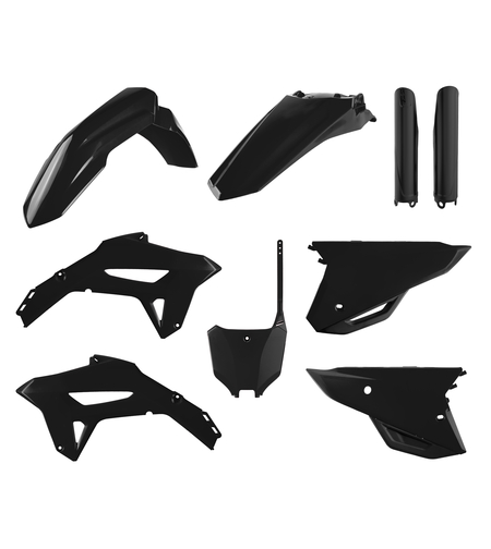 Пластмасов MX Full кит Polisport за Honda CRF450R - 2021 Black