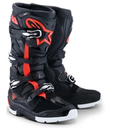 Мотокрос ботуши ALPINESTARS TECH 7 ENDURO Drystar BLACK/RED/WH