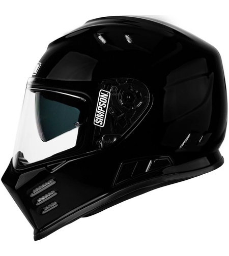 Каска SIMPSON VENOM SOLID GLOSS BLACK