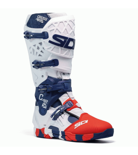 Мотокрос ботуши SIDI CROSSAIR X WHITE/NAVY/RED