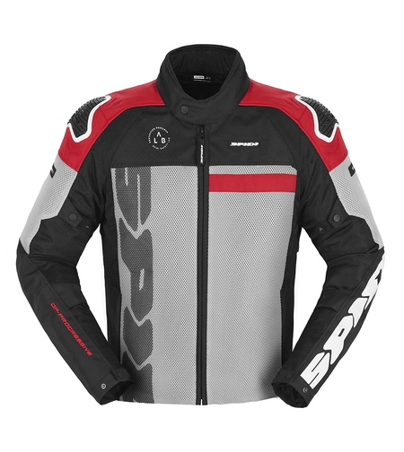 Текстилно мото яке SPIDI PROGRESSIVE NET RED