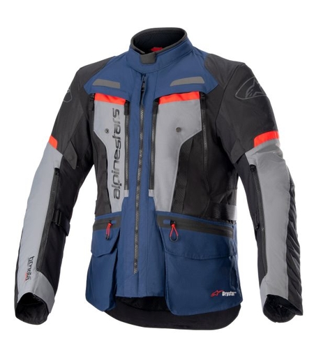 Текстилно мото яке ALPINESTARS Bogota Pro Drystar® BLACK/NAVY BLUE/RED
