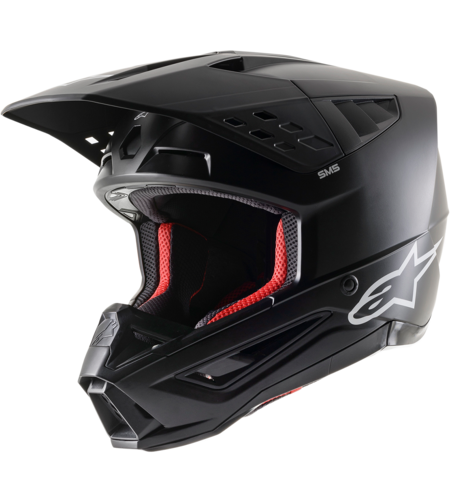 Мотокрос каска ALPINESTARS SM5 SOLID BLACK