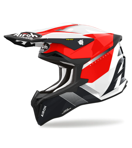 Мотокрос каска AIROH STRYCKER BLAZER RED GLOSS