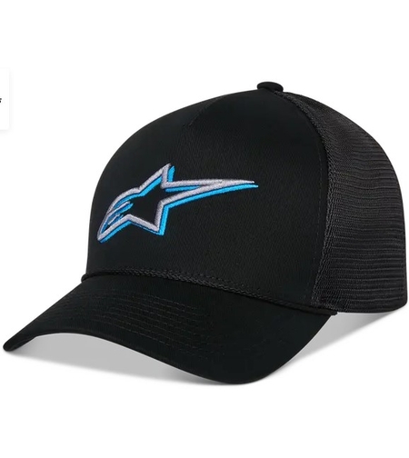 Шапка ALPINESTARS CRV BILL TRUCK AGELESS SHADOW BLACK/BLACK