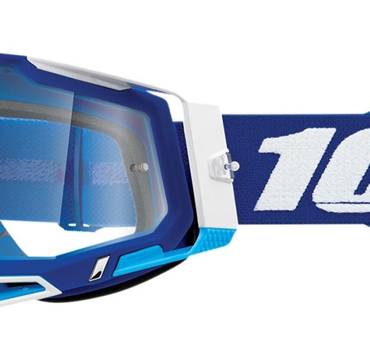 Мотокрос очила 100% RACECRAFT2 BLUE-CLEAR